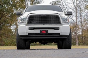 Ram 2500 Mesh Grille - Rough Country - Corrosion Resistant Black Powdercoat - Black - '13-'18